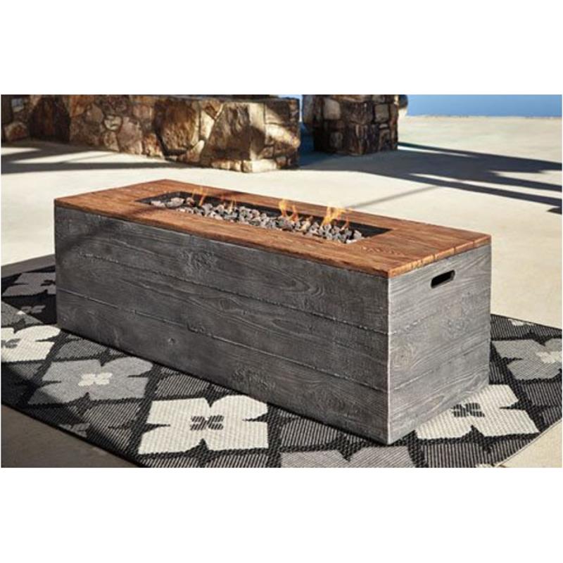 P015-773 Ashley Furniture Hatchlands Outdoor Furniture Fireplace