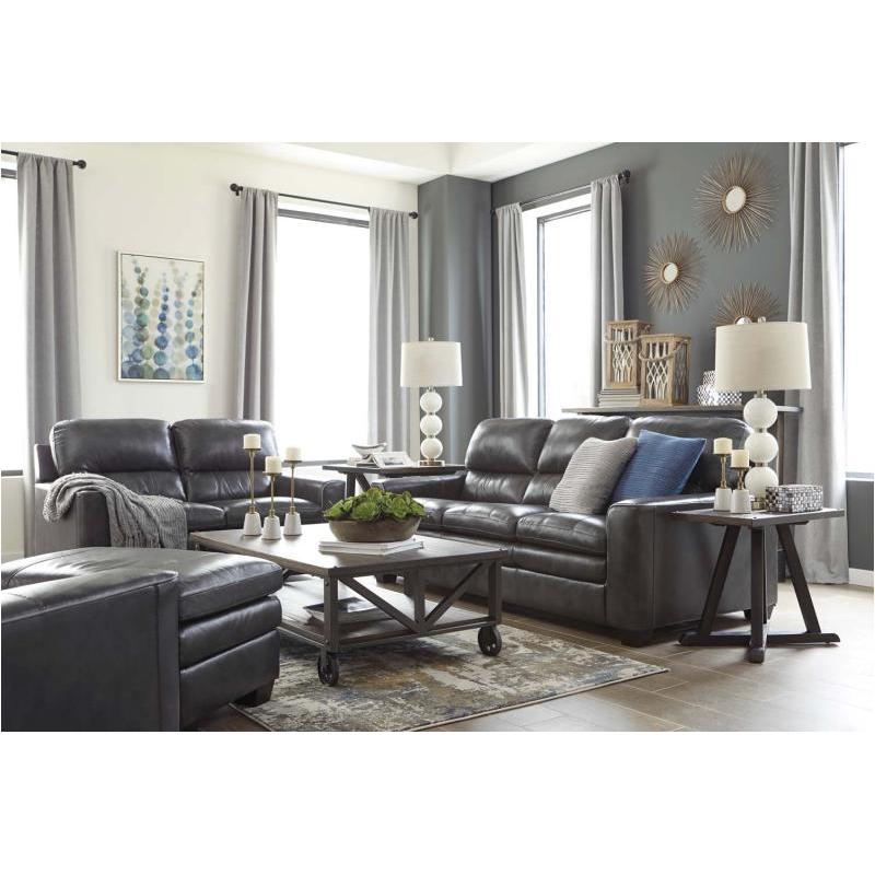 1570238 Ashley Furniture Gleason, Charcoal Living Room Sofa
