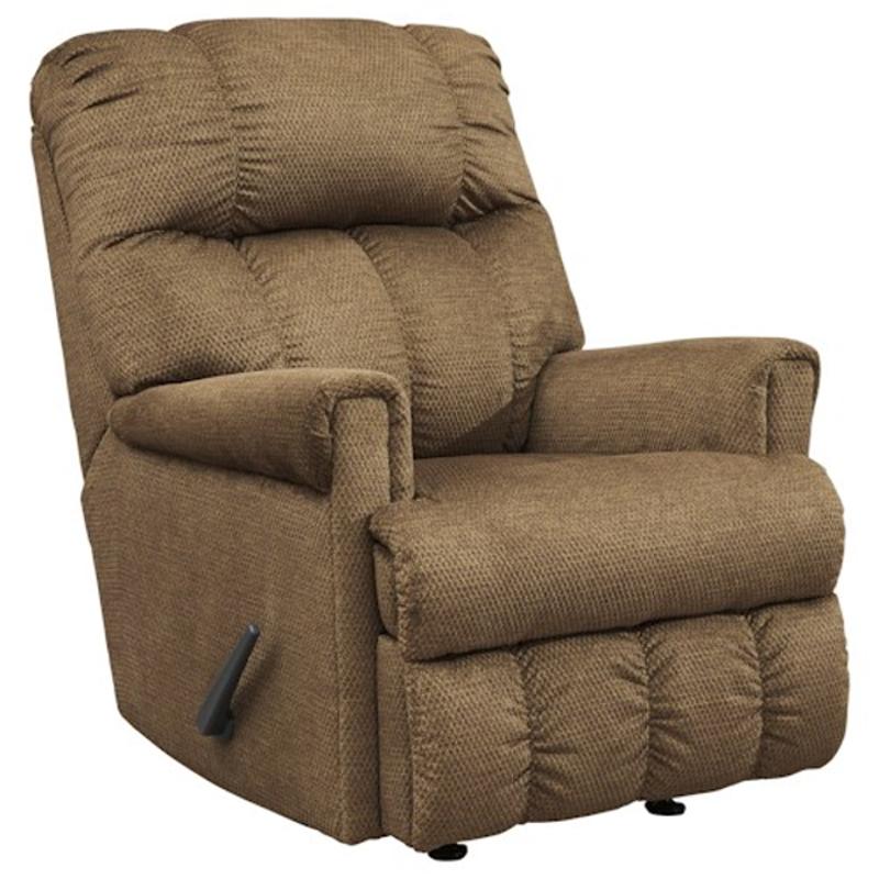 3680325 Ashley Furniture Craggly Rocker Recliner - Straw
