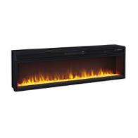 W100-22 Ashley Furniture Entertainment Accessories - Black Home Entertainment Furniture Fireplace