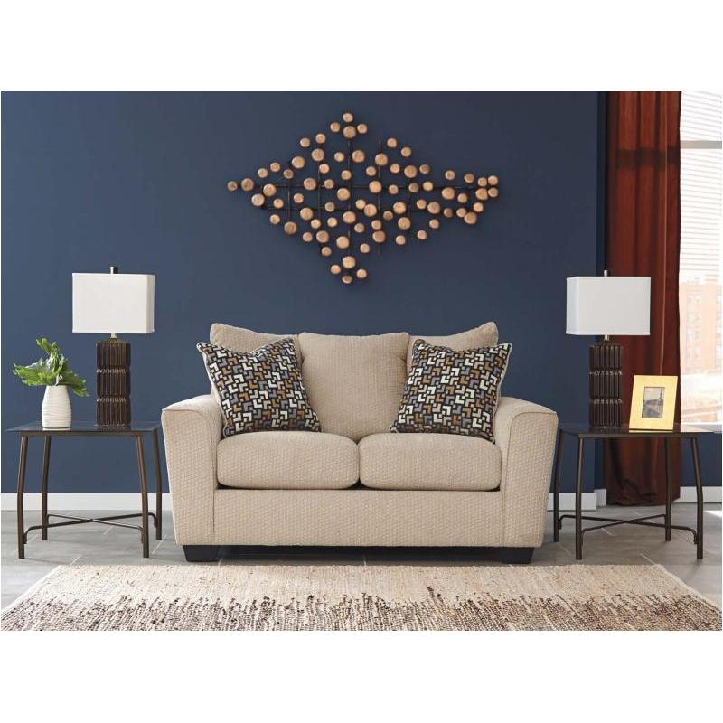 5700335 Ashley Furniture Wixon - Putty Living Room Furniture Loveseat