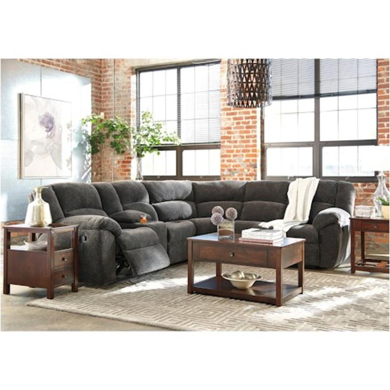 6190105 Ashley Furniture Timpson - Slate Living Room Furniture Recliner