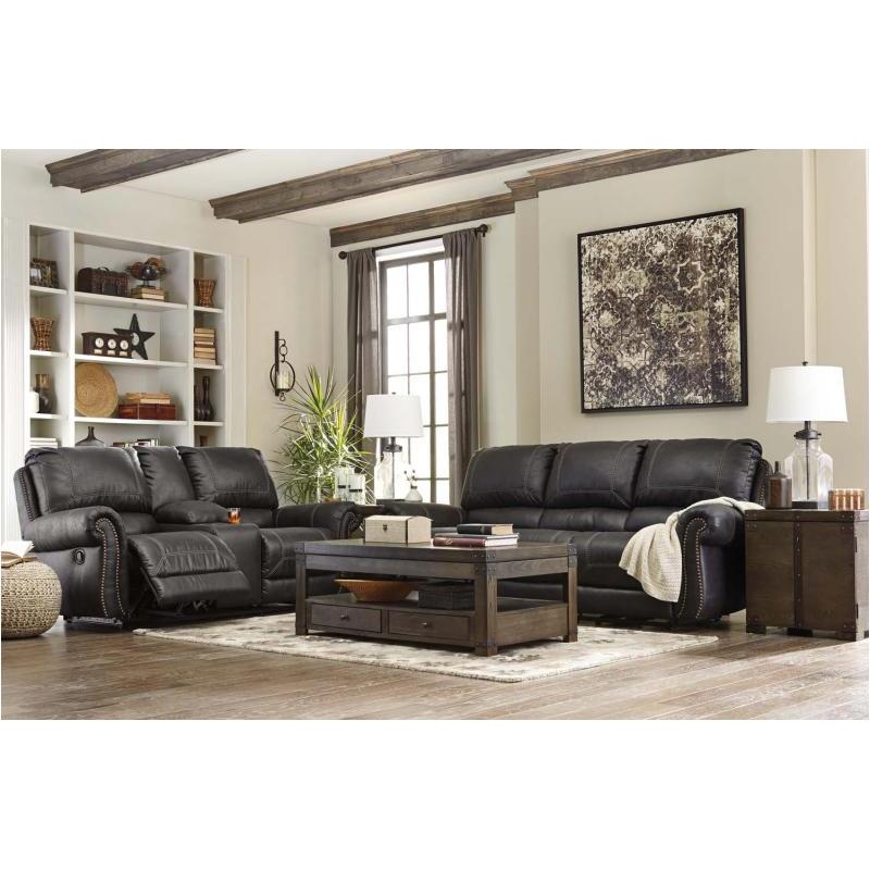 6330387 Ashley Furniture Milhaven - Black Living Room Furniture Recliner