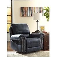 6330425 Ashley Furniture Milhaven - Navy Living Room Furniture Recliner