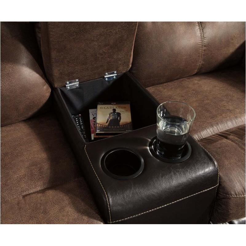 6520294 Ashley Furniture Follett Reclining Loveseat With Console