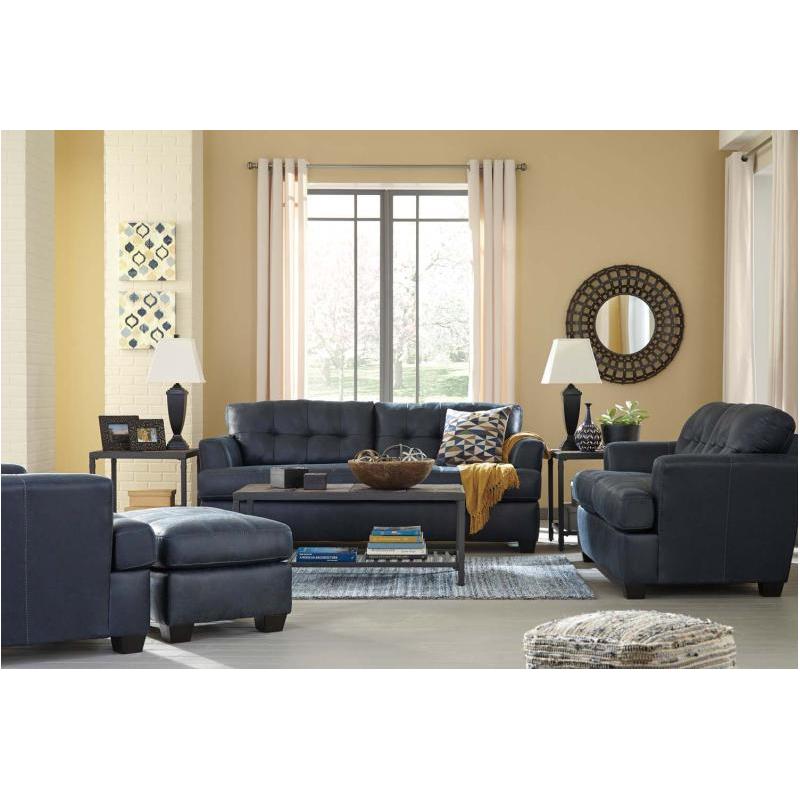6580638 Ashley Furniture Inmon - Navy Living Room Furniture Sofa