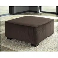 7250108 Ashley Furniture Jinllingsly - Chocolate Living Room Furniture Ottoman