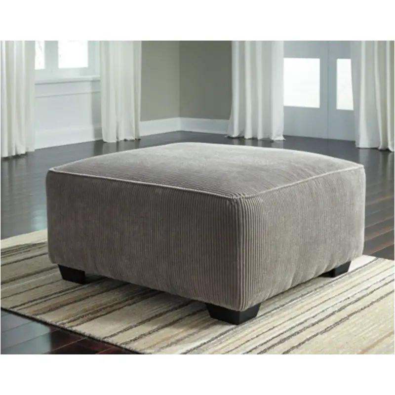 7250208 Ashley Furniture Jinllingsly - Gray Living Room Furniture Ottoman