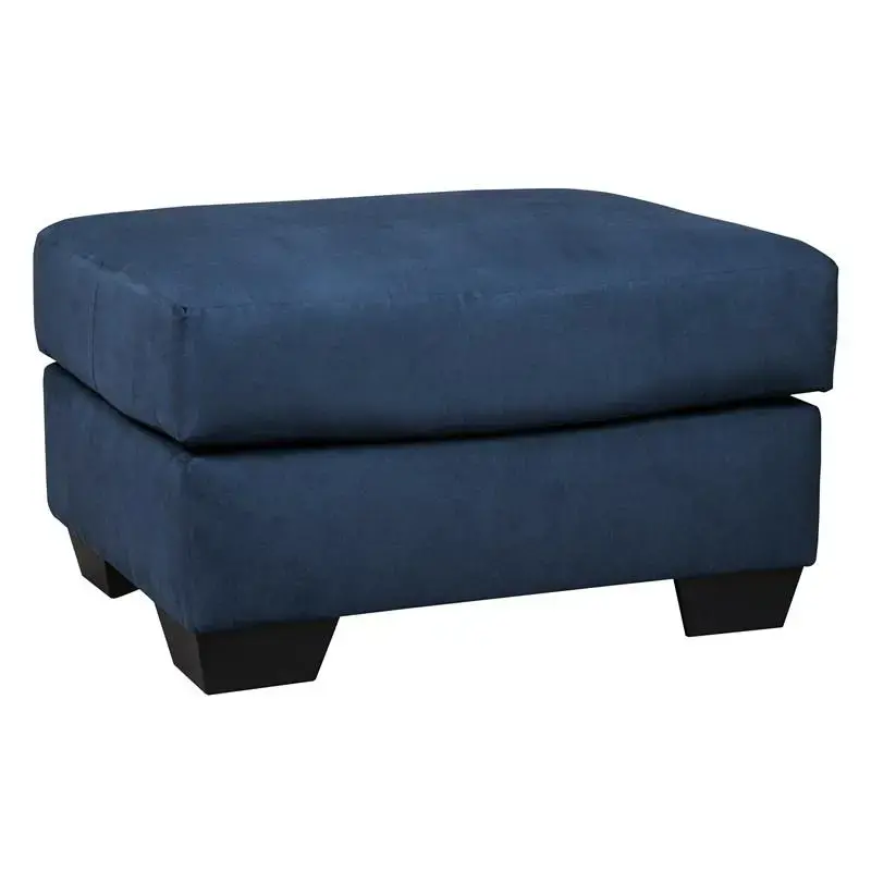 7500714 Ashley Furniture Darcy - Blue Ottoman