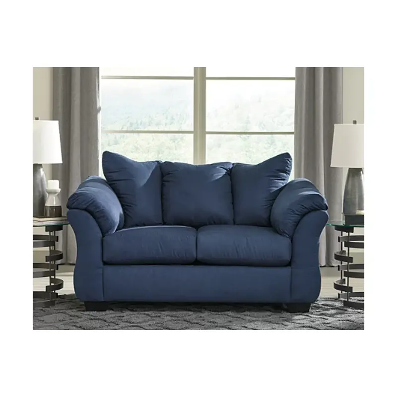 7500735 Ashley Furniture Darcy - Blue Loveseat
