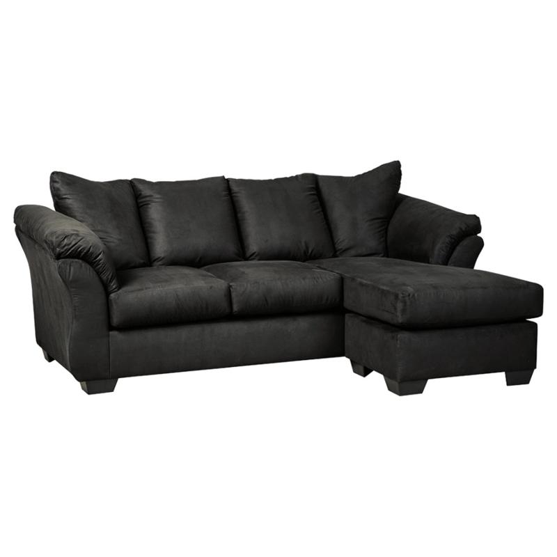 7500818 Ashley Furniture Darcy - Black Living Room Furniture Sectional