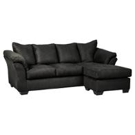 7500818 Ashley Furniture Darcy - Black Living Room Furniture Sectional