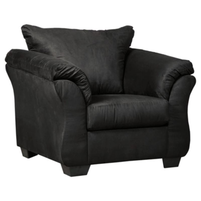 7500820 Ashley Furniture Darcy - Black Living Room Furniture Sectional