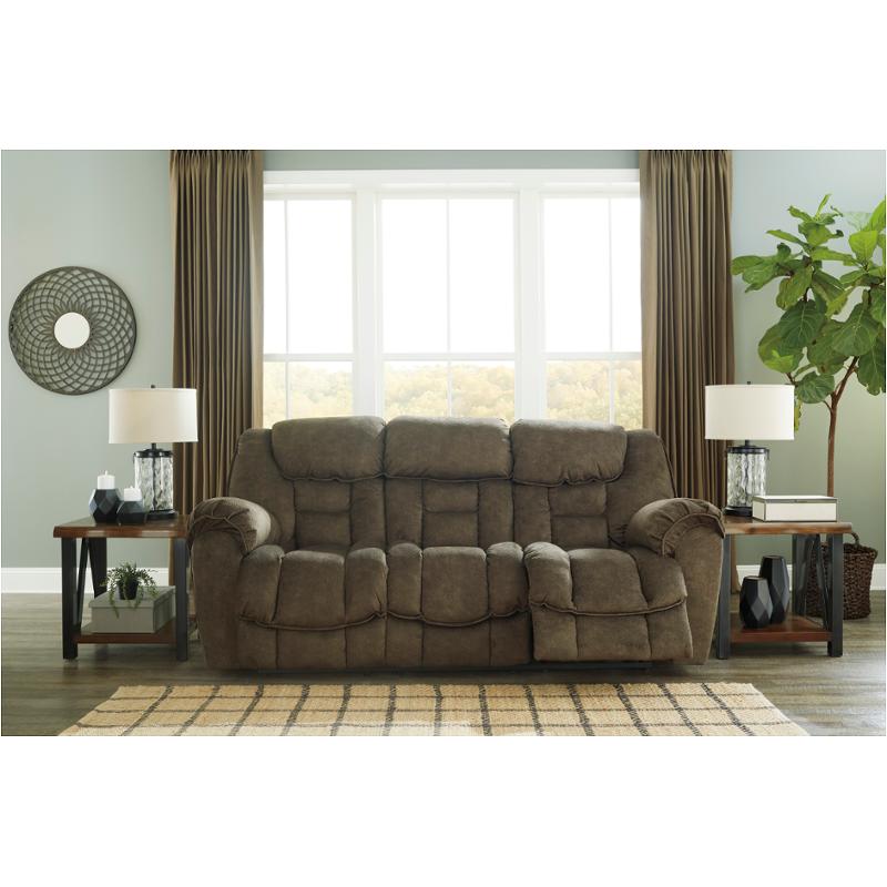 7690188 Ashley Furniture Capehorn Earth Reclining Sofa