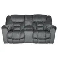 7690294 Ashley Furniture Double Reclining Loveseat With Console