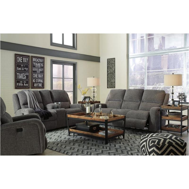 7810215 Ashley Furniture Krismen - Charcoal Living Room Furniture Recliner