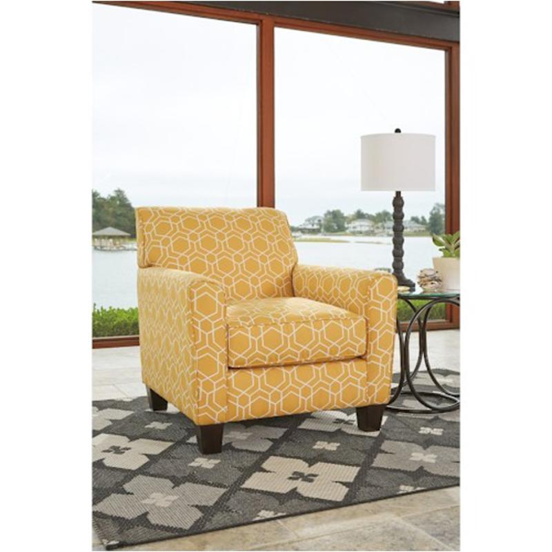 9470221 Ashley Furniture Ayanna Nuvella - Gold Accent Chair