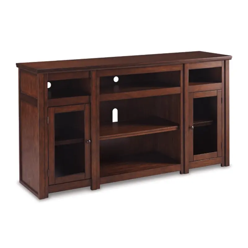 W797-68 Ashley Furniture Harpan - Reddish Brown 72in Tv Stand