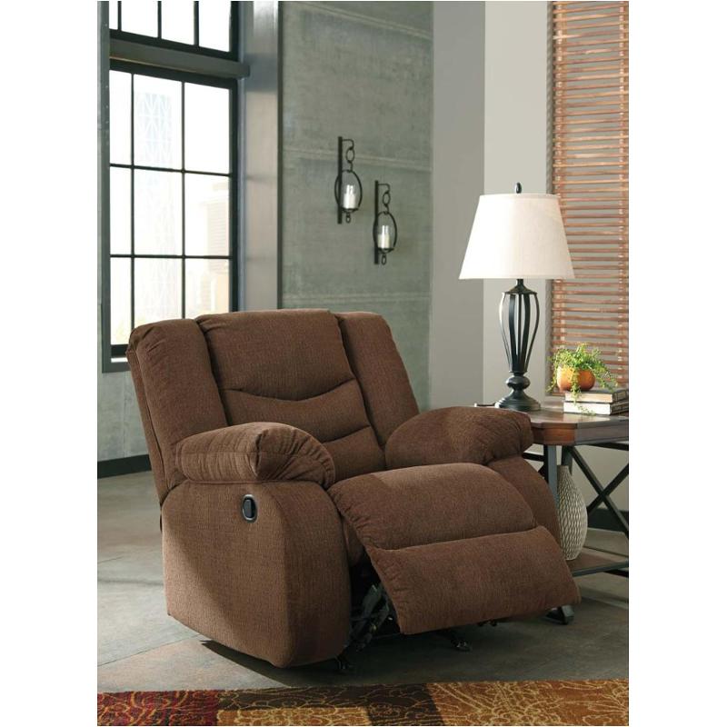 Tulen chocolate reclining discount sofa