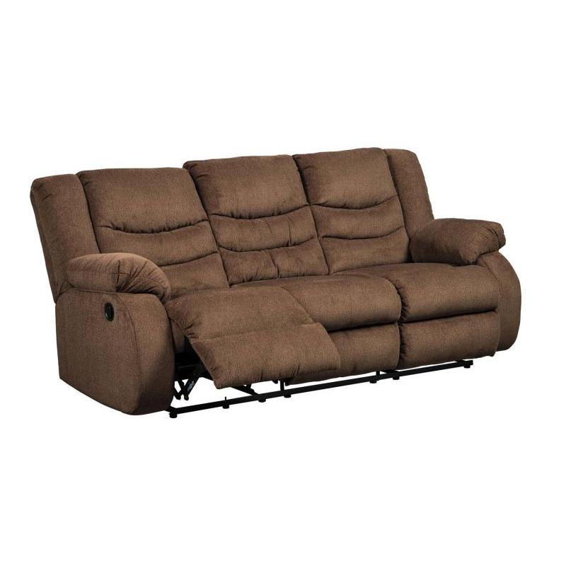 9860588 Ashley Furniture Tulen - Chocolate Reclining Sofa