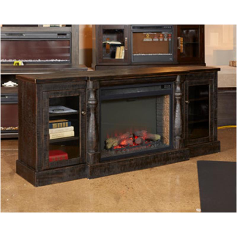 W880-68 Ashley Furniture Mallacar Xl Tv Stand W/fireplace Option