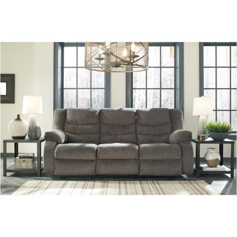 9860688 Ashley Furniture Tulen Gray Reclining Sofa