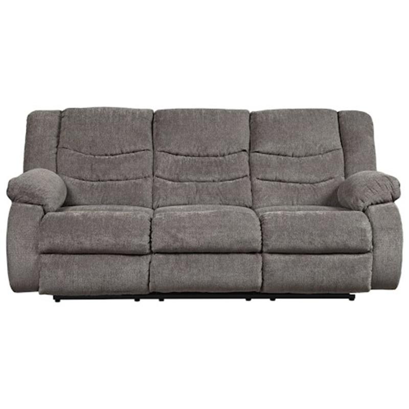 9860688 Ashley Furniture Tulen Gray Reclining Sofa