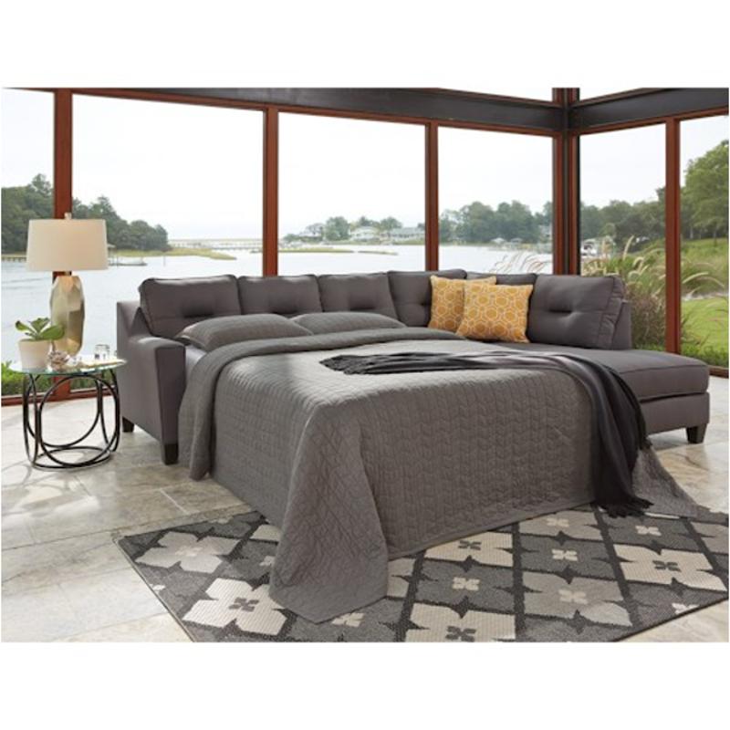 9960269 Ashley Furniture Kirwin Nuvella - Gray Living Room Furniture Sleeper