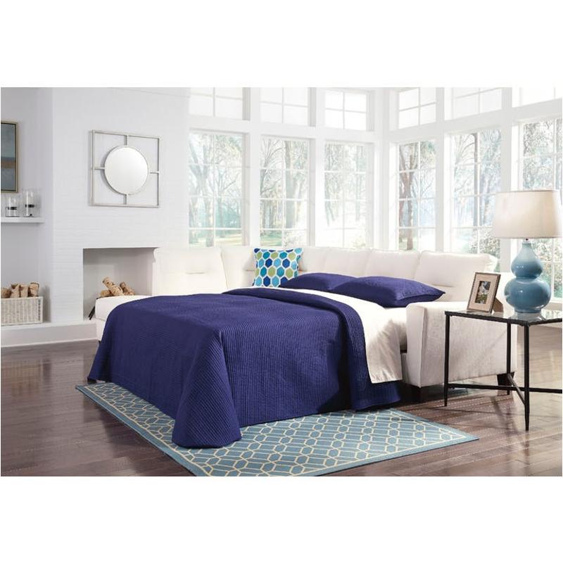 9960470 Ashley Furniture Kirwin Nuvella - White Living Room Furniture Sleeper