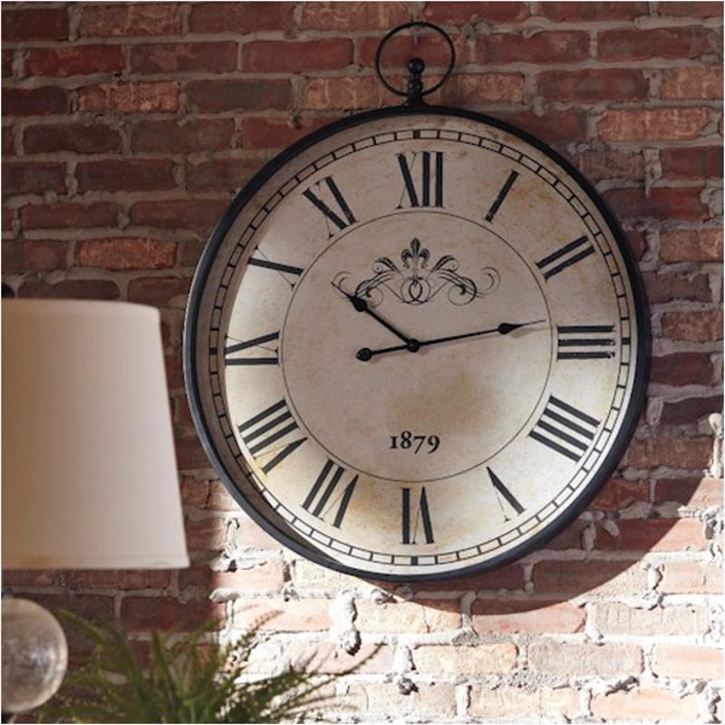 A8010110 Ashley Furniture Augustina Accent Furniture Wall Clock