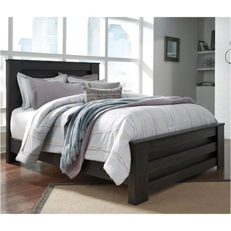 B249-66 Ashley Furniture Brinxton - Black Bedroom Furniture Bed