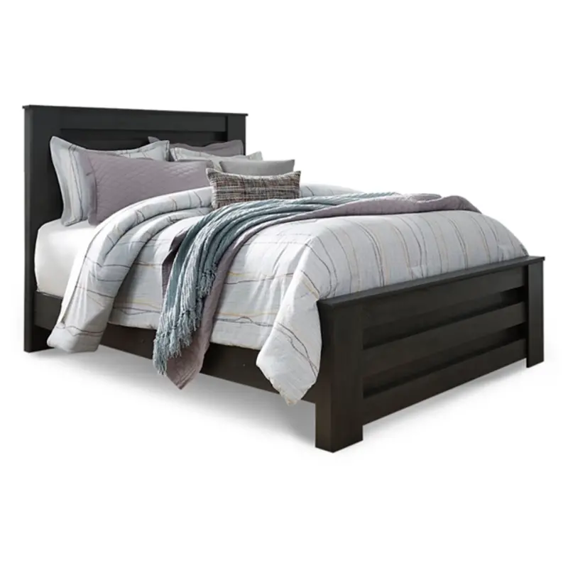 B249-67 Ashley Furniture Brinxton - Black Queen/full Panel Bed