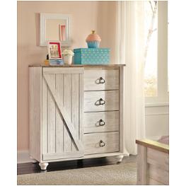 B267-48 Ashley Furniture Willowton - Whitewash Bedroom Furniture Chest