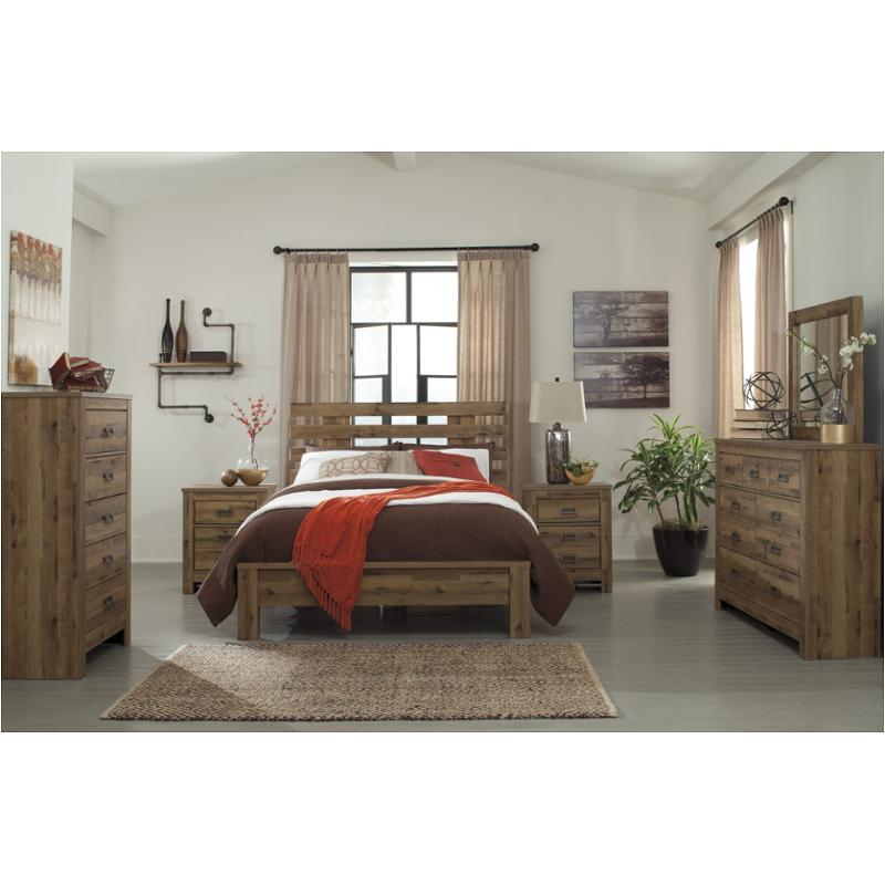 B369-77 Ashley Furniture Cinrey - Medium Brown Bedroom Furniture Bed