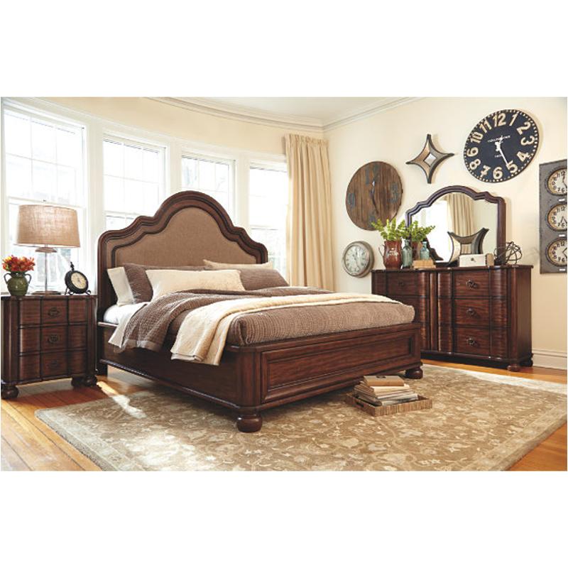 B713-58-ck Ashley Furniture Hadelyn - Brown Bedroom Furniture Bed