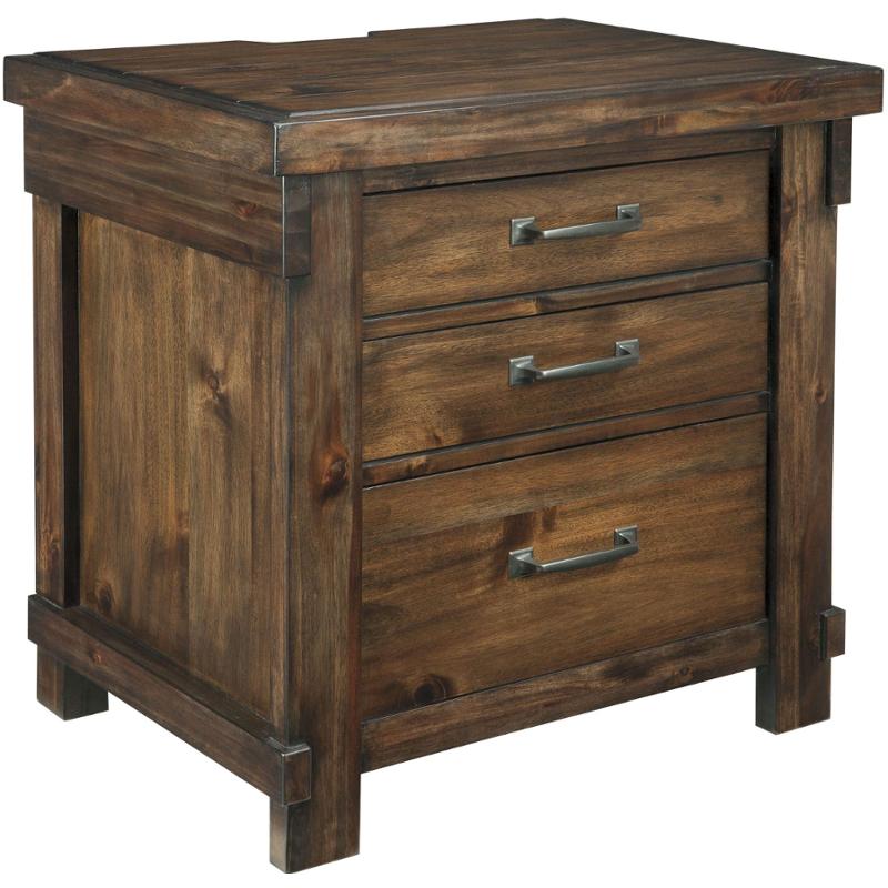 B718-93 Ashley Furniture Lakeleigh Three Drawer Nightstand