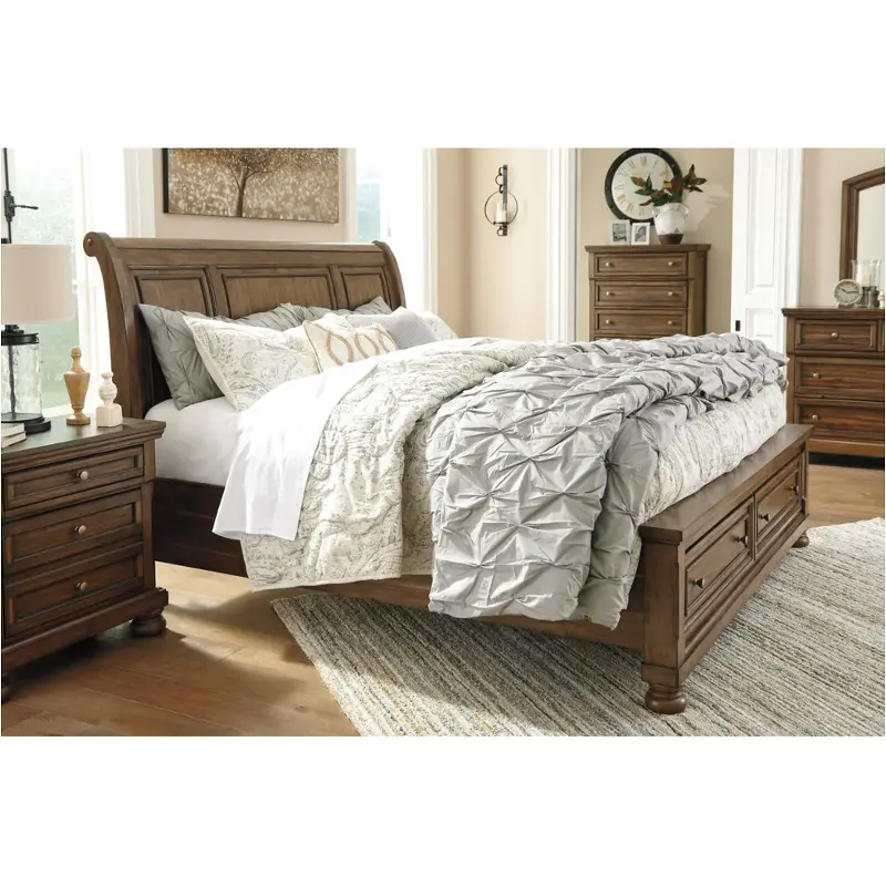 Flynnter queen clearance bed