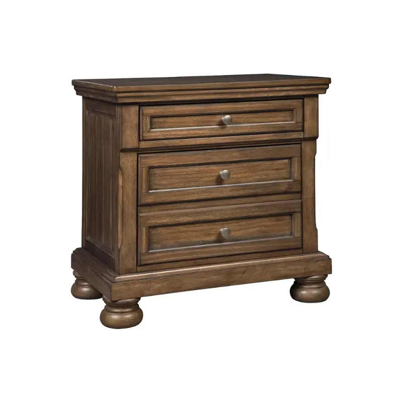 B719 92 Ashley Furniture Flynnter Two Drawer Night Stand 4540