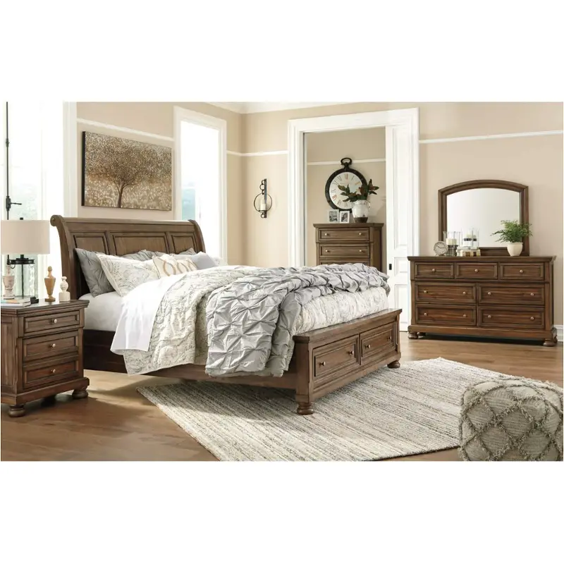 B719-78-ck Ashley Furniture California King Sleigh Bed Ck