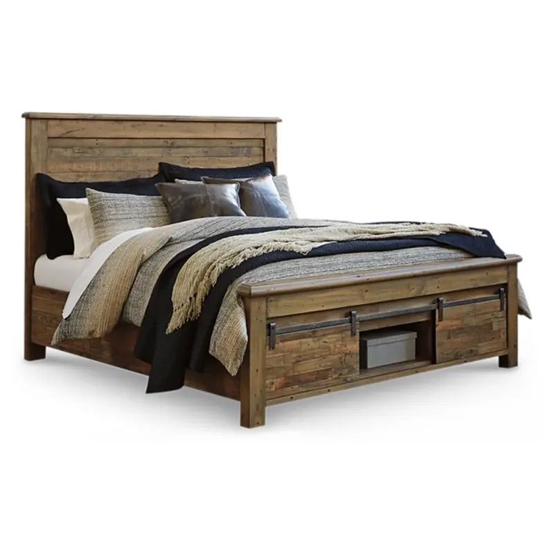 B775-78 Ashley Furniture Sommerford King Panel Bed