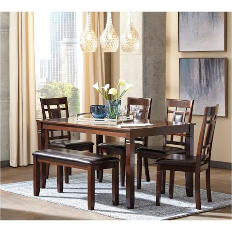 D384 325 Ashley Furniture Bennox Dining, Bennox Dining Room Table And Chairs With Bench Set Of 6