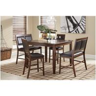 D395-323 Ashley Furniture Meredy Dining Room Furniture Counter Height Table