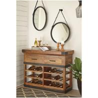 D548-064 Ashley Furniture Glosco - Brown Dining Room Furniture Accent Cabinet