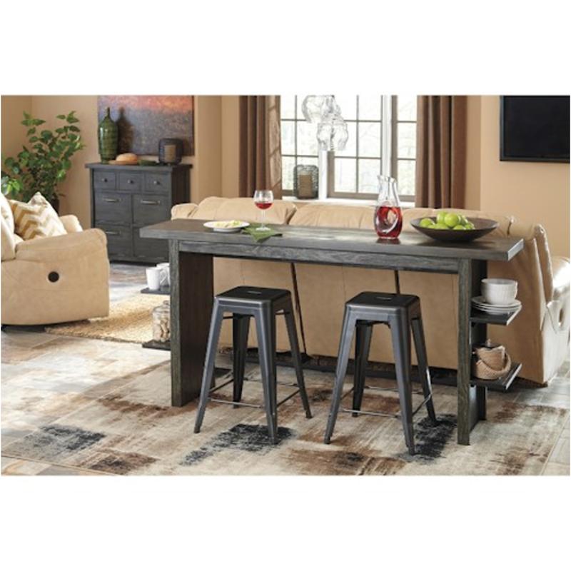 D639-33 Ashley Furniture Lamoille - Dark Gray Dining Room Furniture Dining Table