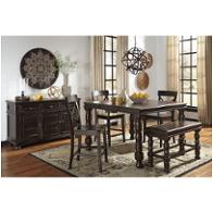 D657-09 Ashley Furniture Gerlane - Dark Brown Dining Room Furniture Benche