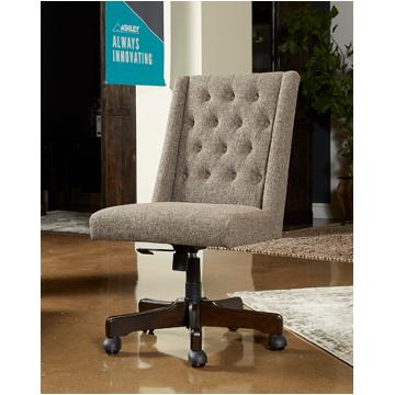 Signature design by ashley hamlyn deals home office swivel desk chair