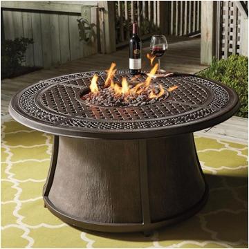 P456-776b Ashley Furniture Burnella Outdoor Furniture Fireplace