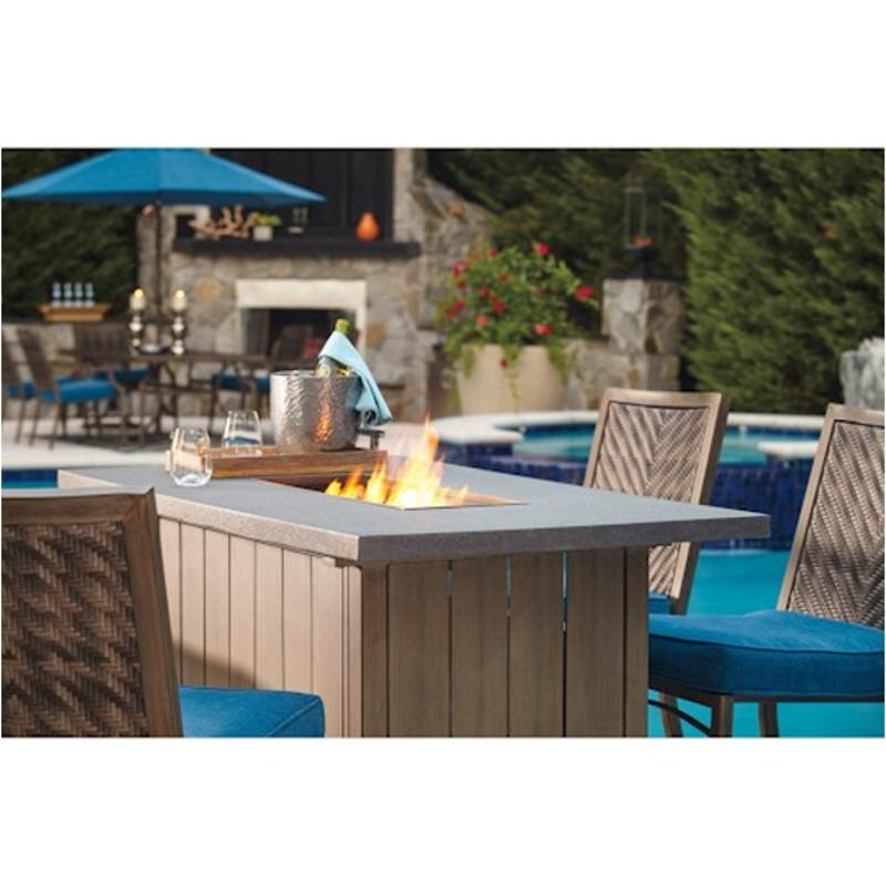 P556665 Ashley Furniture Partanna Outdoor Furniture Bar Table