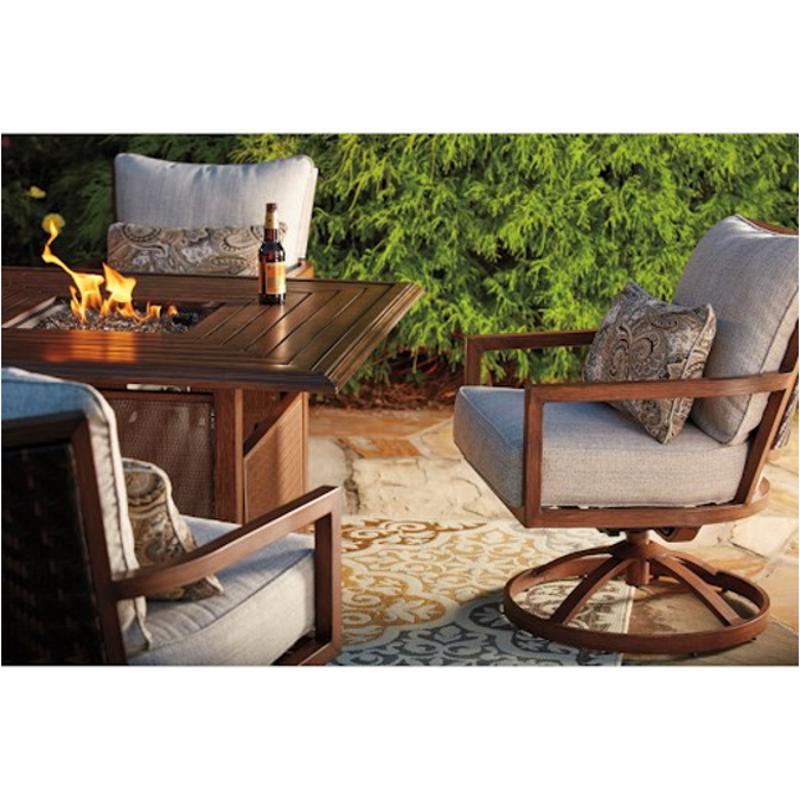 P764-772 Ashley Furniture Zoranne Square Fire Pit Table