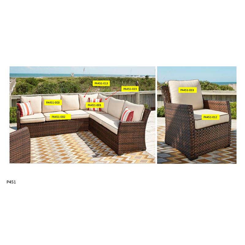 Pa451-013 Ashley Furniture Salceda Outdoor Furniture